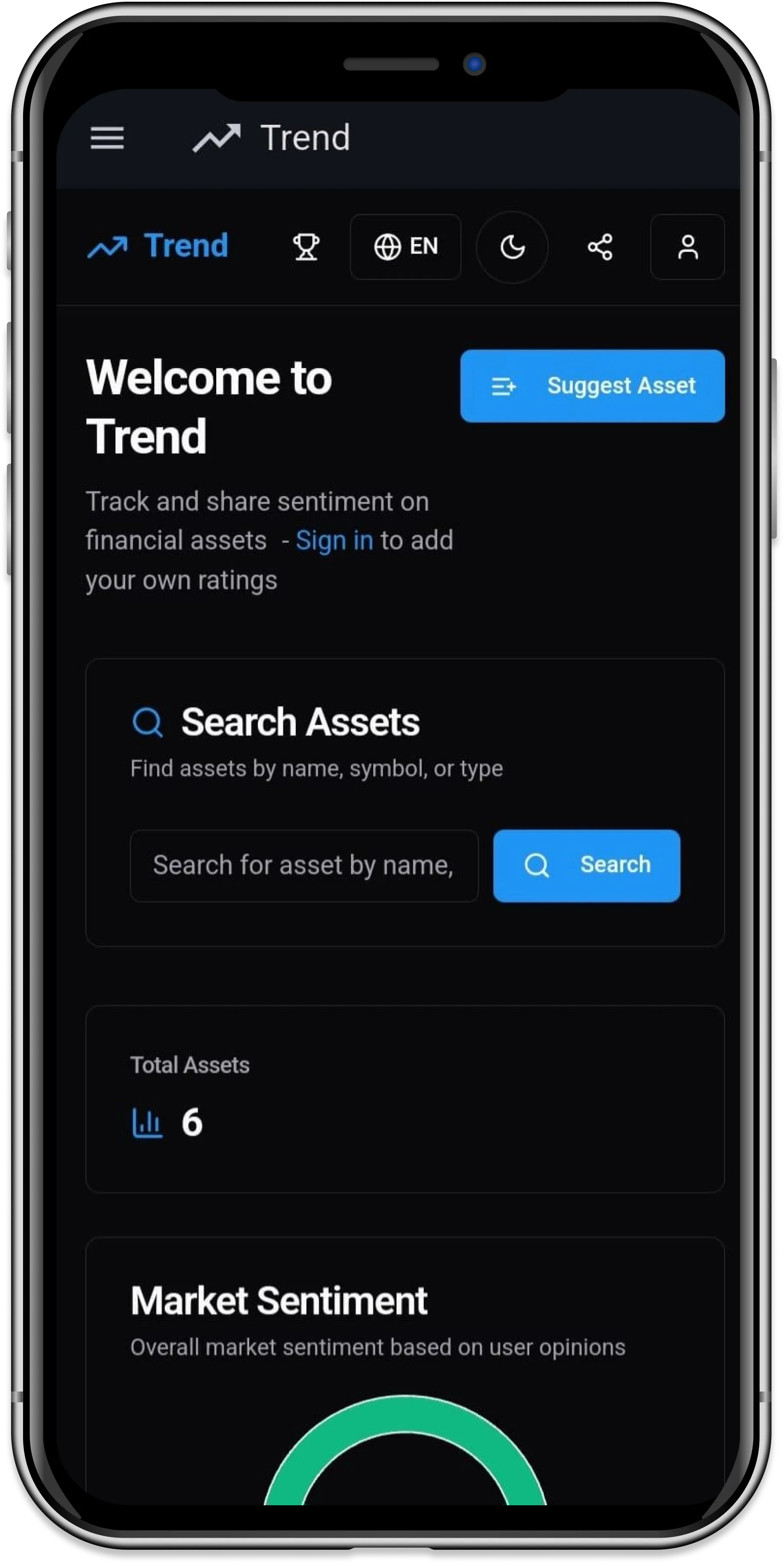 Trend Screen 1